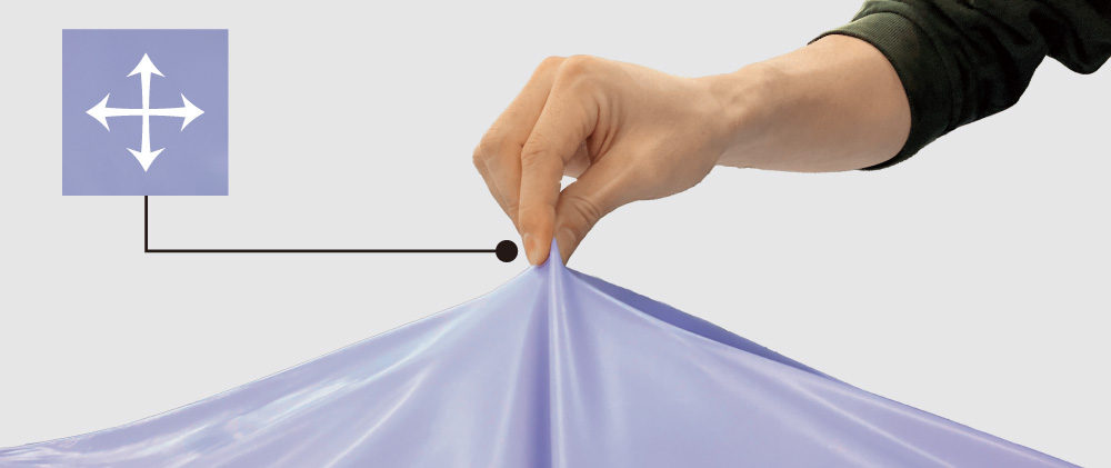 ストレッチカバー 体圧分散性能をさらに高める